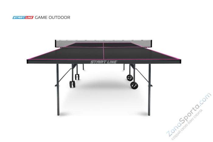 Стол теннисный Game Всепогодный с сеткой Black