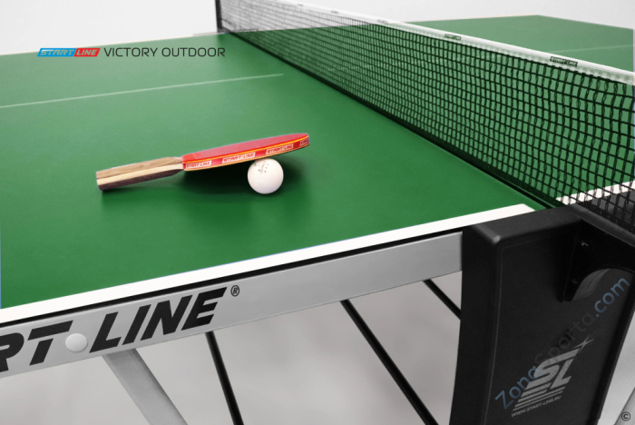 Стол теннисный Victory 6 Всепогодный Зелёный