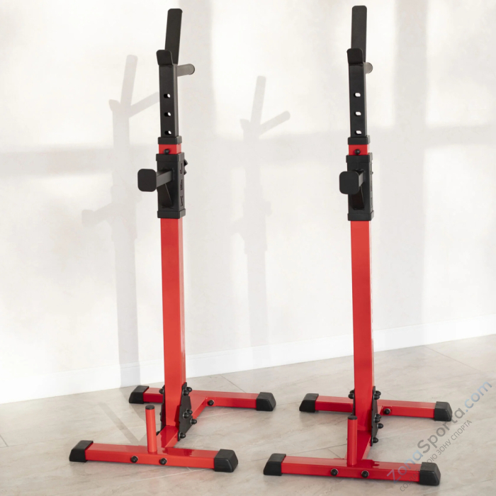 Стойка для штанги универсальная домашняя DEXsport ASD-0140-JAX Стойка для штанги универсальная домашняя DEXsport ASD-0140-JAX