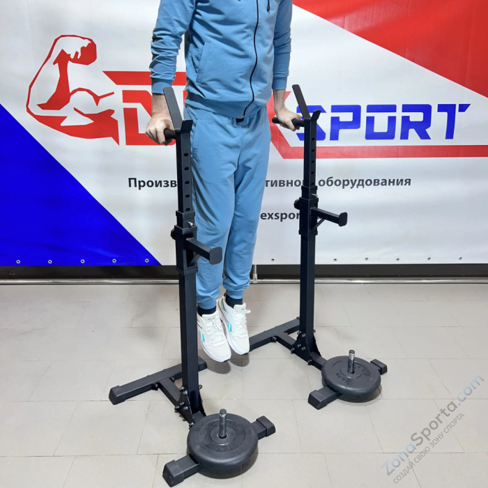 Стойка для штанги универсальная домашняя DEXsport ASD-0140-JAX Стойка для штанги универсальная домашняя DEXsport ASD-0140-JAX