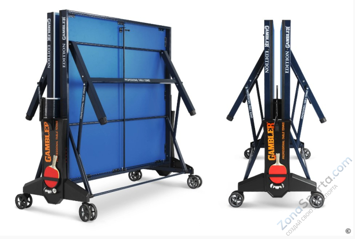 Теннисный стол Gambler Edition blue