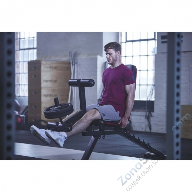 Тренировочная скамья Adidas, черный, арт. ADBE-10238 Тренировочная скамья Adidas, черный, арт. ADBE-10238