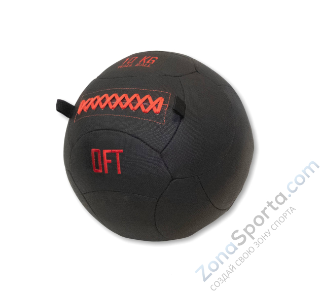 Тренировочный мяч Original FitTools Wall Ball Deluxe 10 кг Тренировочный мяч Original FitTools Wall Ball Deluxe 10 кг