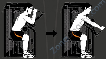 Трицепс машина Steel Flex Hope HTE1200