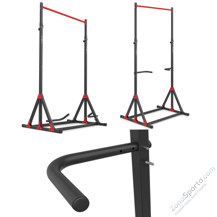 Турник с упорами для отжиманий универсальный Marbo Sport MH-D203