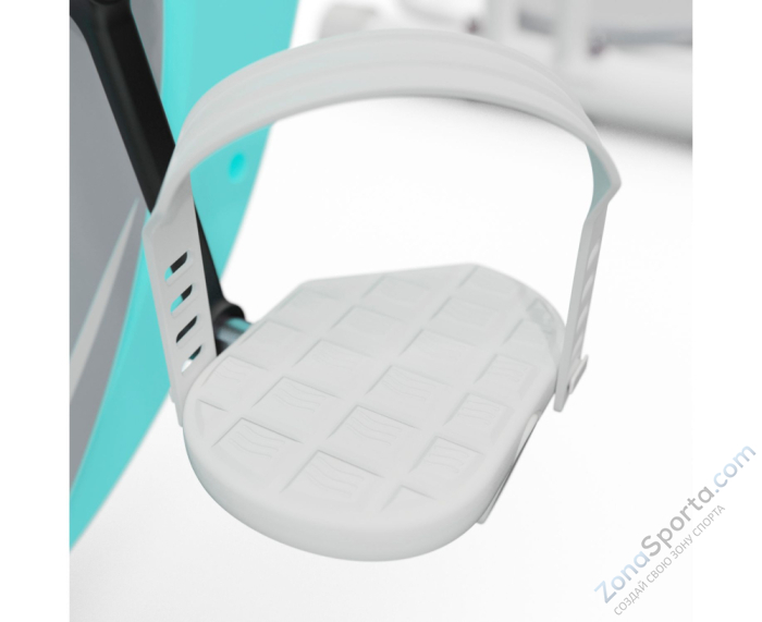 Велотренажер X-Bike DFC DavCreator Max PRO, бело-голубой