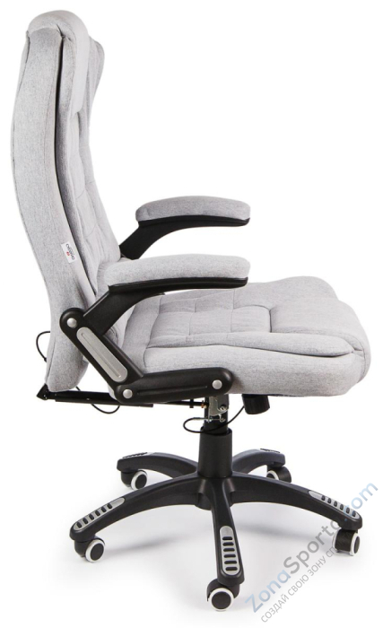 Вибромассажное кресло Calviano Veroni 52 (ткань, серое)