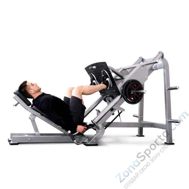 Жим ногами под углом 45 на свободных весах Protrain 8228 Жим ногами под углом 45 на свободных весах Protrain 8228