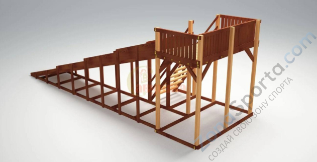 Зимняя горка Савушка Зима 6