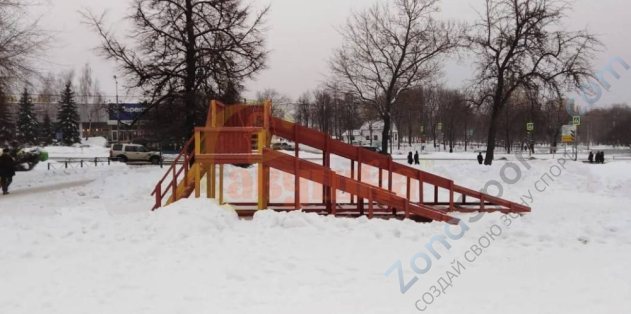 Зимняя горка Савушка Зима 7