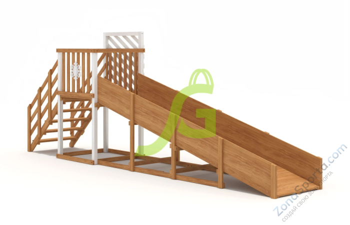 Зимняя горка IgraGrad Snow Fox скат 5 м мод.2